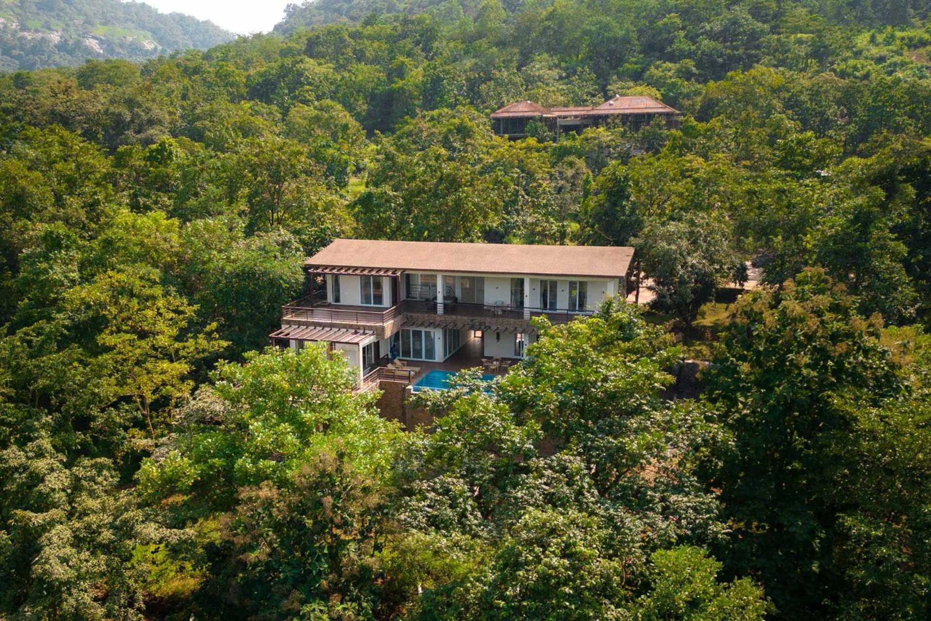 Eden Glade - Khopoli - Mountain-View Villa With Private Pool, Spacious Decks & Indoor Activities Luaran gambar